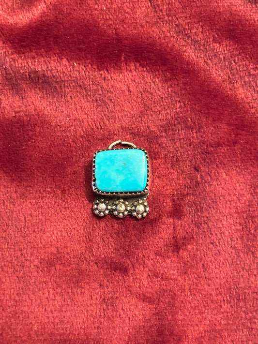 Sleeping beauty pendant